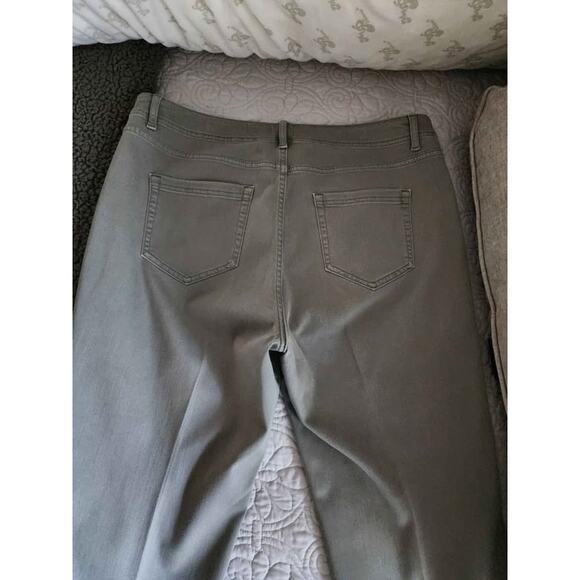 J.Jill Denim High-Rise Straight-Leg Crop, 14 Petite - Picture 2 of 10